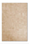 Rugs Cow Rug - 60" x 96" Natural, 4" Square Patches, Cowhide - Area Rug HomeRoots