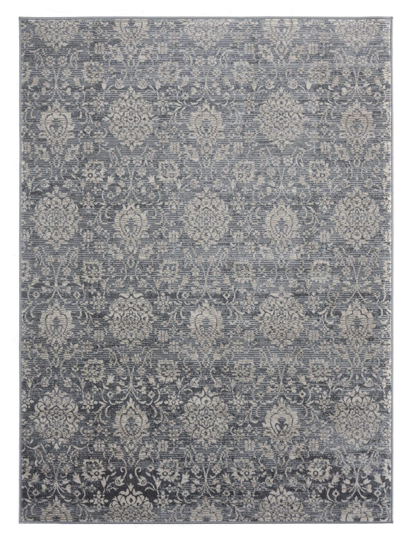 Rugs Cream Area Rug 118" x 158" x 0.31" Cream Olefin Rug 8296 HomeRoots