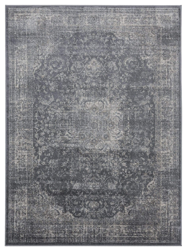 Rugs Cream Area Rug - 118" x 158" x 0.31" Cream Olefin Rug HomeRoots