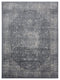 Rugs Cream Area Rug - 63" x 86" x 0.31" Cream Olefin Area Rug HomeRoots