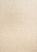 Rugs Cream Area Rug - 63" x 86" x 1.6" Cream Polyester Area Rug HomeRoots