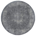 Rugs Cream Area Rug - 94" x 94" x 0.31" Cream Olefin Round Rug HomeRoots