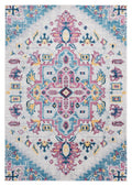 Rugs Cream Rug 22" x 36" x 0.35" Cream Olefin/Frieze Accent Rug 6535 HomeRoots