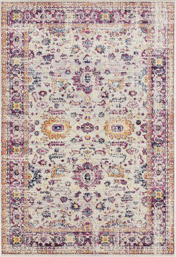 Rugs Cream Rug - 22" x 36" x 0.35" Cream Olefin/Frieze Accent Rug HomeRoots