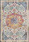 Rugs Cream Rug - 63" x 86" x 0.35" Camari Cream Olefin/Frieze Area Rug HomeRoots