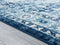 Rugs Cream Rug - 63" x 86" x 0.4" Navy Olefin Area Rug HomeRoots
