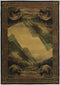 Rugs Decor Rugs 47" x 63" x 0.45" Lodge Polypropylene Accent Rug 9424 HomeRoots