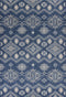 Rugs Denim Rug - 2'7" x 4'11" Polypropylene Demin Area Rug HomeRoots
