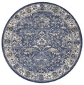 Rugs Designer Rug - 39" X 59" X 0.'5" Denim Polypropylene Rug HomeRoots