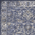 Rugs Designer Rug - 91" X 130" X 0.'5" Denim Polypropylene Rug HomeRoots