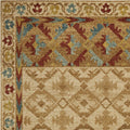 Rugs Designer Rugs 118" X 158" X 0.'5" Sand Polypropylene Rug 4487 HomeRoots