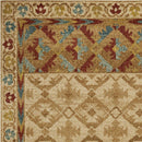 Rugs Designer Rugs 118" X 158" X 0.'5" Sand Polypropylene Rug 4487 HomeRoots