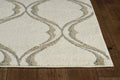 Rugs Designer Rugs - 23" X 45" X 0.'5" Sand Polypropylene Rug HomeRoots