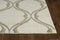 Rugs Designer Rugs - 23" X 45" X 0.'5" Sand Polypropylene Rug HomeRoots