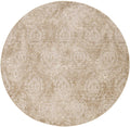 Rugs Designer Rugs - 79" X 79" X 0.'5" Sand Polypropylene Rug HomeRoots