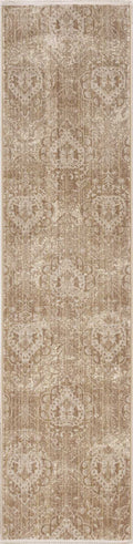 Rugs Designer Rugs - 96" X 120" X 0.'5" Sand Polypropylene Rug HomeRoots