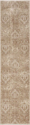 Rugs Designer Rugs - 96" X 120" X 0.'5" Sand Polypropylene Rug HomeRoots