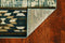 Rugs Dining Room Rugs - 108" X 144" X 0.'5" Slate Blue Polypropylene Rug HomeRoots