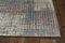 Rugs Dining Room Rugs - 26" X 83" X 0.'25" Grey/Brick Polypropylene & Polyester Rug HomeRoots
