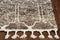 Rugs Dining Room Rugs - 26" X 90" X 1" Mocha Polyester Rug HomeRoots