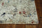 Rugs Dining Room Rugs - 27" X 91" X 0.'25" Beige/Grey Polyester Rug HomeRoots