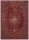 Rugs Dining Room Rugs - 31" x 157" x 0.13" Red Viscose Runner Rug HomeRoots