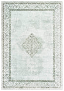 Rugs Dining Room Rugs 31" x 157" x 0.13" Silver Viscose Runner Rug 1025 HomeRoots