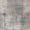 Rugs Dining Room Rugs - 39" X 55" X 0.'25" Grey/Brick Polypropylene & Polyester Rug HomeRoots