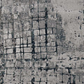 Rugs Dining Room Rugs - 39" X 55" X 0.'25" Ivory/Grey Polypropylene & Polyester Rug HomeRoots
