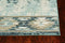 Rugs Dining Room Rugs - 39" X 63" X 0.'5" Slate Blue Polypropylene Rug HomeRoots