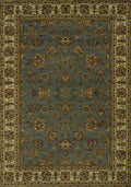 Rugs Dining Room Rugs 6 x 86" x 0.4" Multi Polypropylene Area Rug 1970 HomeRoots