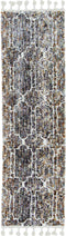 Rugs Dining Room Rugs - 63" X 91" X 1" Mocha Polyester Rug HomeRoots