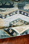 Rugs Dining Room Rugs - 94" X 118" X 0.'5" Seafoam Polypropylene Rug HomeRoots