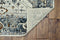 Rugs Dining Room Rugs - 94" X 130" X 0.'25" Ivory/Grey Polyester Rug HomeRoots