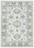 Rugs Discount Area Rugs - 23" x 39" x 0.13" Cream Viscose Accent Rug HomeRoots