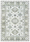 Rugs Discount Area Rugs - 23" x 39" x 0.13" Cream Viscose Accent Rug HomeRoots