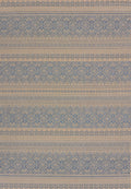 Rugs Discount Area Rugs - 31" x 50" x 0.2" Blue Polypropylene/Olefin Accent Rug HomeRoots