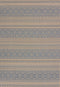 Rugs Discount Area Rugs - 31" x 50" x 0.2" Blue Polypropylene/Olefin Accent Rug HomeRoots