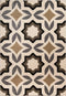 Rugs Discount Area Rugs 61" x 90" x 0.5" Cream Polypropylene Area Rug 1510 HomeRoots