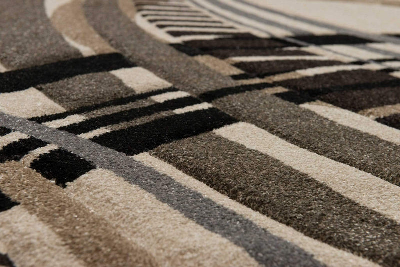 Rugs Discount Area Rugs - 61" x 90" x 0.5" Cream Polypropylene Area Rug HomeRoots