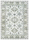 Rugs Discount Area Rugs - 90" x 114" x 0.13" Cream Viscose Area Rug HomeRoots