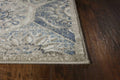 Rugs Discount Rugs - 26" X 90" X 0.'5" Pewter Polypropylene Rug HomeRoots