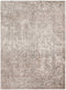 Rugs Dynamic Rugs - 2.6" X8" X 0.38" Beige Polyester Area Rug HomeRoots