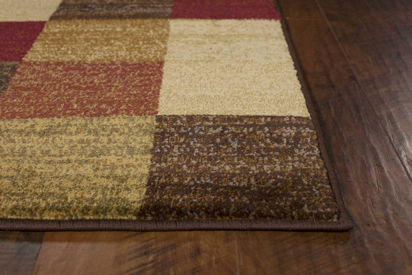 Rugs Dynamic Rugs - 27" X 91" X 0.'5" Beige Polypropylene Rug HomeRoots