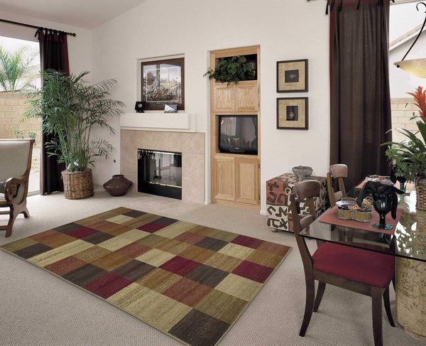 Rugs Dynamic Rugs - 47" X 63" X 0.'5" Beige Polypropylene Rug HomeRoots