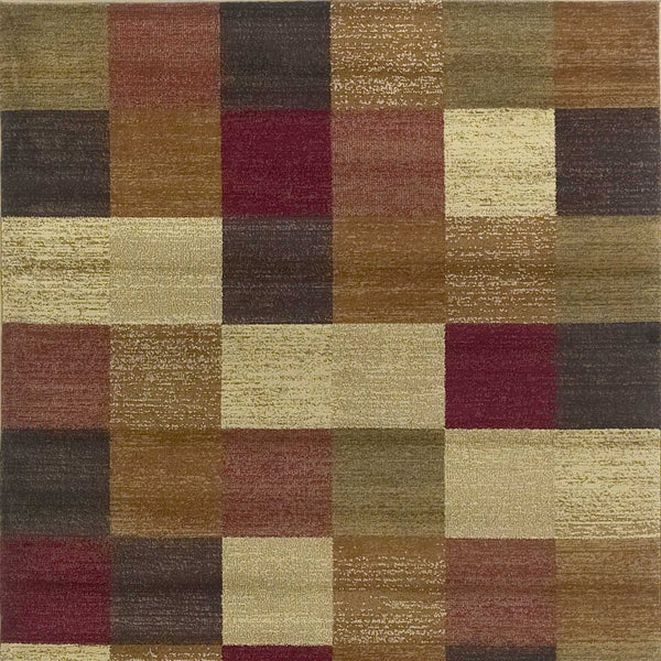 Rugs Dynamic Rugs - 63" X 63" X 0.'5" Beige Polypropylene Rug HomeRoots