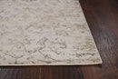 Rugs Dynamic Rugs 79" X 114" X 0.'25" Beige Polypropylene / Viscose Rug 4515 HomeRoots