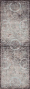 Rugs Entryway Rug - 32" x 96" x 0.2" Multi Polyester Runner Rug HomeRoots