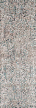 Rugs Entryway Rug - 32" x 96" x 0.2" Natural Polyester Runner Rug HomeRoots