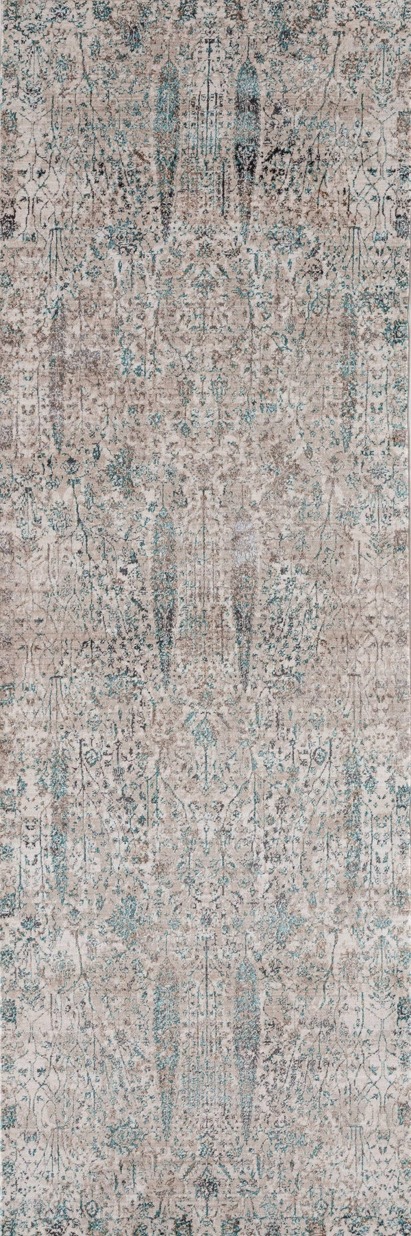 Rugs Entryway Rug - 32" x 96" x 0.2" Natural Polyester Runner Rug HomeRoots